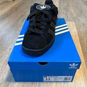 Adidas Men's Black Campus Shoes